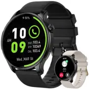 Smart Watch for Men Women Fitness Waterproof Make/Answer Call Smart Watches f...