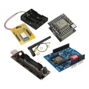 UNO R3 ESP8266 Serial WiFi Module Extend Board 18650 Battery Shield Arduino A3GS
