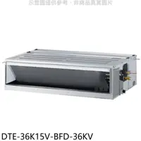 在飛比找神腦生活優惠-華菱【DTE-36K15V-BFD-36KV】定頻正壓式吊隱