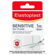 Elastoplast Sensitive Hypoallergenic Dressing 6cm x 1M (Cut to Size) 1 Pack
