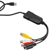 USB 2.0 Video Capture Card AV Digital to USB Converter Portable Adapter1405