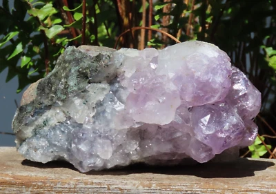 Rough Raw Purple Amethyst Crystal Cluster Display Piece 978 Grams Natural Brazil