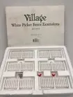 Dept 56 Village White Picket Fence Extensions 52625 NEW