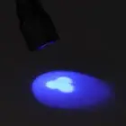 UV Flashlight Portable Aluminum Alloy Shell 365nm LED Blacklight Flashlight for