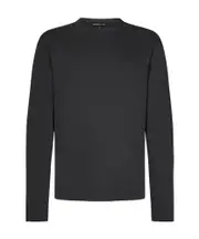 open-necked black shirt 1,2,3,4 Black