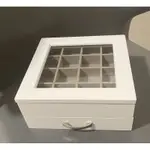 白色（木製）飾品收納盒