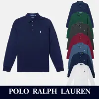 在飛比找momo購物網優惠-【RALPH LAUREN】RL POLO 經典小馬長袖PO