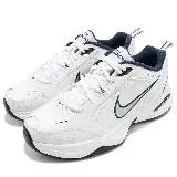 在飛比找遠傳friDay購物優惠-Nike Air Monarch IV 4 白 藍 銀 老爹