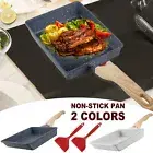 Tamagoyaki Pan Non Stick Japanese Omelette Pan Easy to Use Egg Roll Pan BlhzK