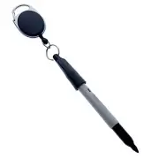 2 Pack - Retractable Pen Reel for Thick Markers & Carpenter Pencils - Carabin...