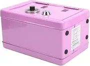 Cechoayuu Security Safe Storage Case, Free Staple, 7.1 x 4.7 x 3.9 inches (18 x 12 x 10 cm), Mini Safe, Compact Storage Box (Rose Eight), For Home Use, Money Storage