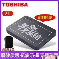 在飛比找Yahoo!奇摩拍賣優惠-【現貨】東芝2t移動硬盤1t黑甲蟲 4t高速USB3.0 硬