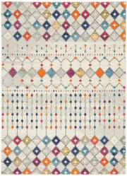 Mystique Multicoloured Tribal Pattern Rug