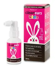 CleanEars Kids Ear Wax Removal Spray 30ml