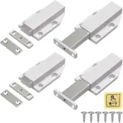Magnetic Push Latch Heavy Duty 4 Pack Push to Open Cabinet Hardware Magnetic To
