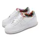 Nike 童鞋 Air Force 1 Low GS 女鞋 大童 白 全白 皮革 果凍底 休閒鞋 AF1 FN8912-111