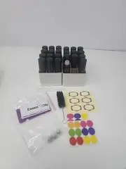 Glass Roll-on Bottles-10ml, 23 Pack, Amber by Mavogel, Stainless Roller