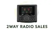 GME GR350BTB Bluetooth Wireless AM/FM Marine Stereo Audio Streaming - Black