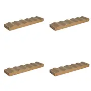 4PK Dudley's World Of Pets Paper Cardboard Cat Scratcher Furniture Reversible