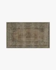 90' x 150' | Machine Washable Runner Rug | Kid & Pet Friendly | Indoor Rug | Rowan Stone & Soft Clay Rug | Ruggable