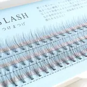 Monoe - Natural Wispy Cluster False Eyelashes Black - 12MM