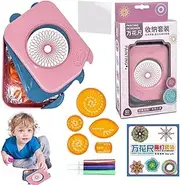 Template Ruler Spiral Curve Stencils | Art Toy for Painting - Geometric Ruler Spiral Drawing Tool Creative for Children Boys Girls