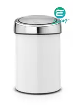 BRABANTIA TOUCH BIN WHITE 白色 觸碰式垃圾桶 #364488