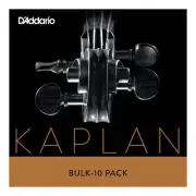 D'Addario Kaplan Forza Viola Single G String, Long Scale, Medium, Bulk 10-Pack