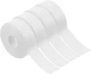 4 Rolls Eyelash Tape Eyelashes Grafting Tape Medical Eyelash Tape Adhesive Eyelash Tapes Adhesive Tape Breathable Lash Tape Lash Extension Tapes Bottom Lashes Foam White