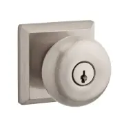 Baldwin EN-ROU-TSR-150 Round Reserve Knob Satin Nickel