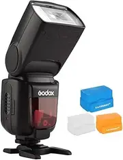 Godox TT600S Thinklite Camera Flash Built-in 2.4G Wireless X System with Master and Slave Wireless System for Sony Multi Interface MI Shoe Cameras + 3PCS Diffusers