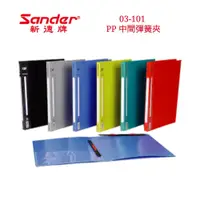 在飛比找蝦皮購物優惠-含稅附發票【奇奇文具】新德牌Sander 03-101 PP