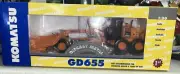 First Gear Komatsu GD655 Motorgrader Snow Equipment DOT 1/50 NIB 50-3082