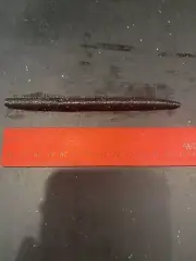 5 1/2” Senko Style Black 5 Per Pack Hand Poured