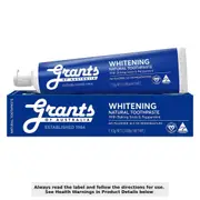 Grants Natural Whitening Toothpaste with Baking Soda 110g