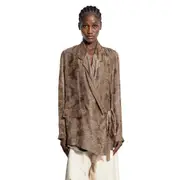 [UMA WANG] Khloe Blazer Brown