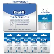 Oral B Glide Threader Floss Bulk Floss, Unflavored, 150-Count, NEW VERSION!