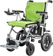 Electric Wheelchair Lightweight Aluminum Alloy Material, 12A 24V Lithium Battery Mobility Aid, Intelligent Control, Electric Power Or Manual Wheelchair