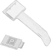 Car Window Ticket Holder | Transparent Auto Accessories Clip | Multifunction Bills Clip Cards Clamp, Windshield Windscreen Tickets Holder, Transparent Invoice Ticket Folder