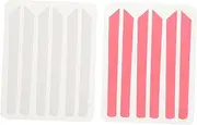 MERRYHAPY Eyelash Perm Kit Rods Pads Set Silicone Lash Perm Spacers No Glue Needed for Beginners