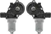 2PCS Compatible For ISUZU D MAX PICK-UP 2005/2013-2019 POWER WINDOW MOTOR Front & REAR 8-98160724-0 8-98160723-0 8981607240 8981607230(2PCS REAR 6PIN)