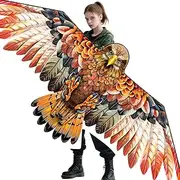 Bald Eagle Kite for Adults & Kids, Professional Durable Kites for Beginners, Outdoor Activities, Beach & Park - Easy Fly Kites Toys for Family Fun-Red