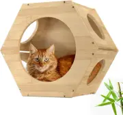 Cat Wall Furniture - Climbing Shelves, Ladders, Hammock & More - Bamboo Material