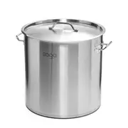 Stock Pot 98 L Top Grade Thick Stainless Steel Stockpot 18/10