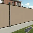 PATIO 11ft Sand Fence Privacy Screen Net Fabric Cover for Garden Deck Outdoor UV