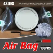 100pcs Inflatable Air Column Bag Bubble Wrap Cushion Packaging Buffer Filling