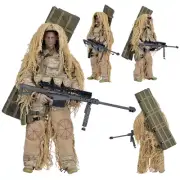 1/6 Action Figure Soldier Military Soldiers Of The World War Desert Sniper Doll