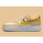 NIKE AIR FORCE1 LOW'07 白黃 黃黑 黃勾 雙勾 休閒百搭板鞋DX6065-171