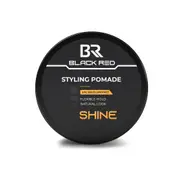 Black Red Styling Pomade Shine 120ml - Flexible Hold with Natural Gloss Finish