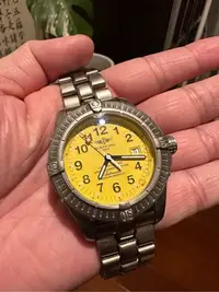 在飛比找Yahoo!奇摩拍賣優惠-百年靈 Breitling seawolf 海狼（鈦）